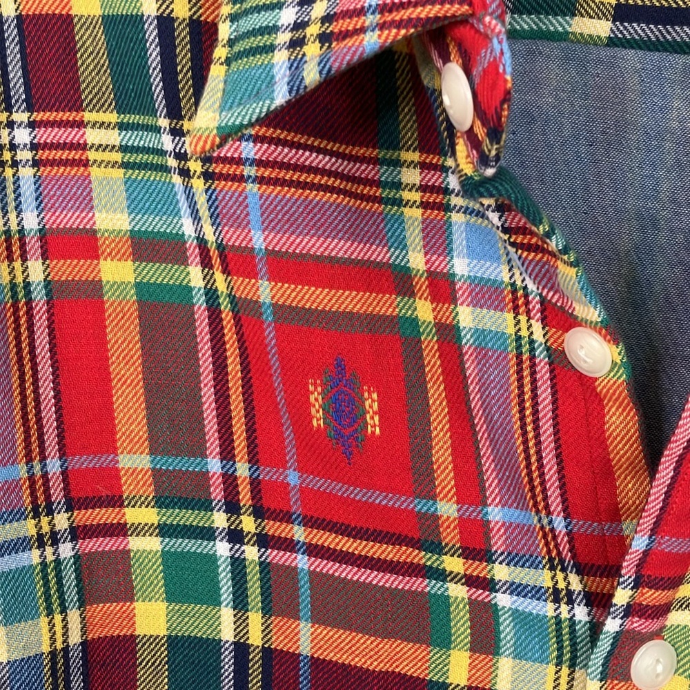 Polo Ralph Lauren plaid button down - Picture 2 of 7